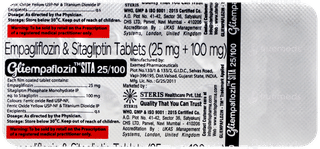 Gliempaflozin Sita 25/100 Tablet 10